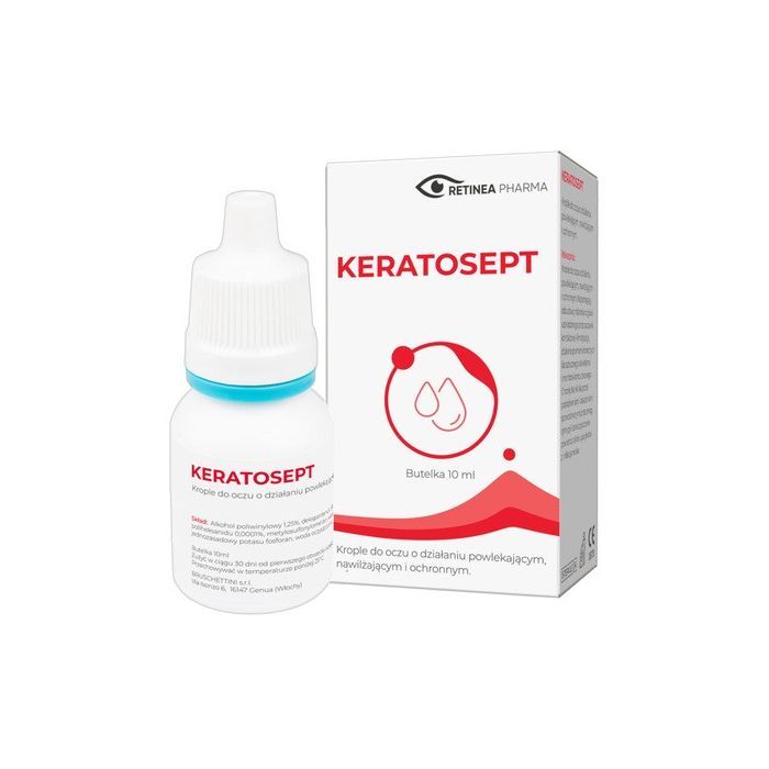 Keratosept, krople do oczu, 10 ml main product photo