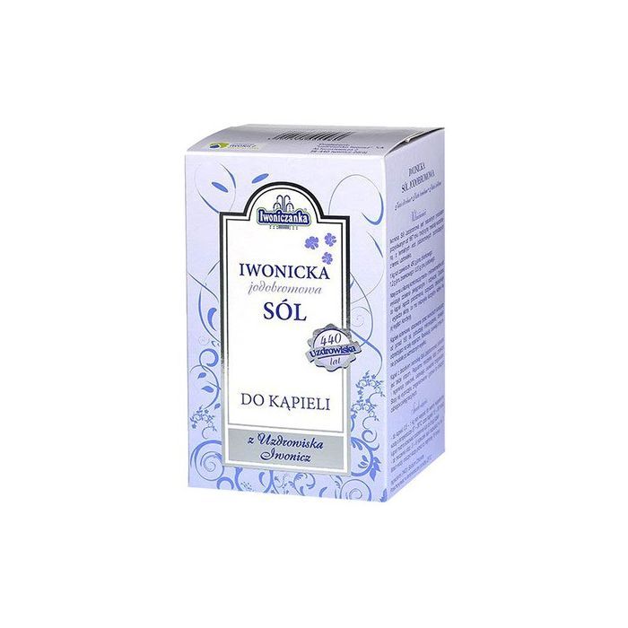 Iwonicka Sól Jodobromowa, sól do kąpieli, 1 kg main product photo