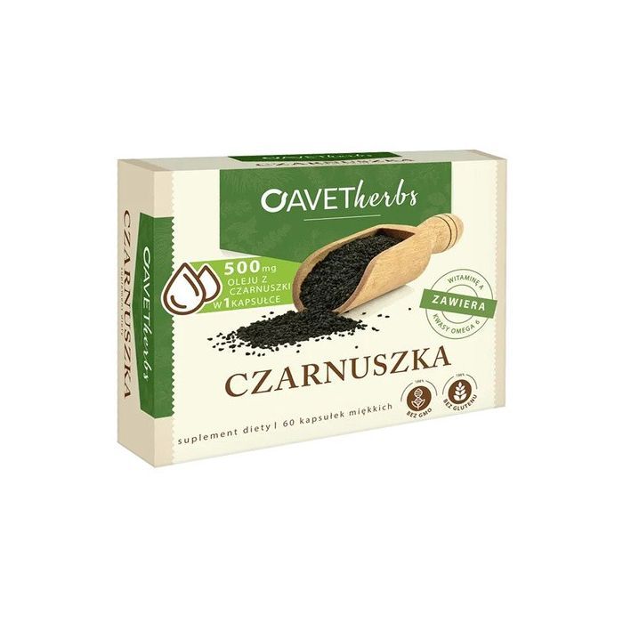 Avet Herbs Czarnuszka, kapsułki miękkie, 60 szt. main product photo