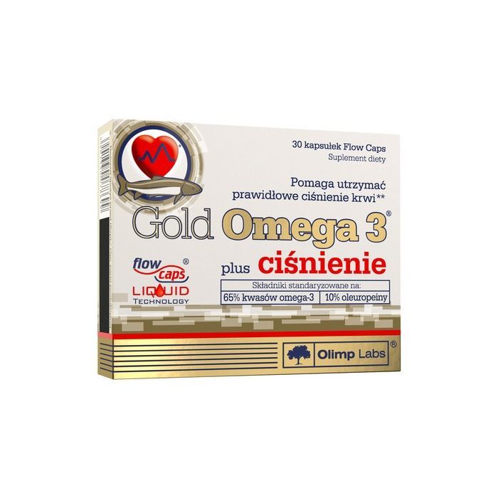 Olimp Gold Omega 3 plus ciśnienie, kapsułki, 30 szt. main product photo