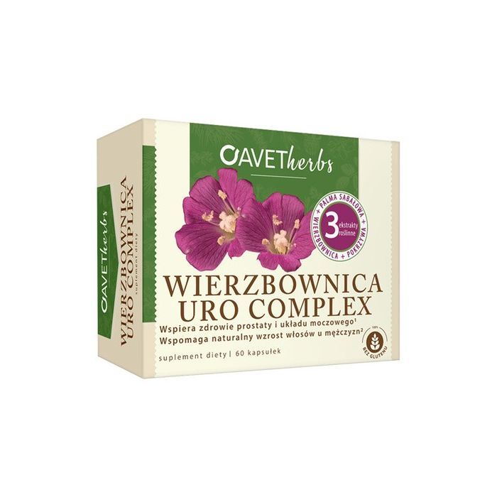 Wierzbownica Uro Complex Avet Herbs, kapsułki, 60 szt. main product photo