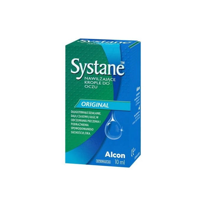 Systane Original, nawilżające krople do oczu nawilżające, 10 ml main product photo
