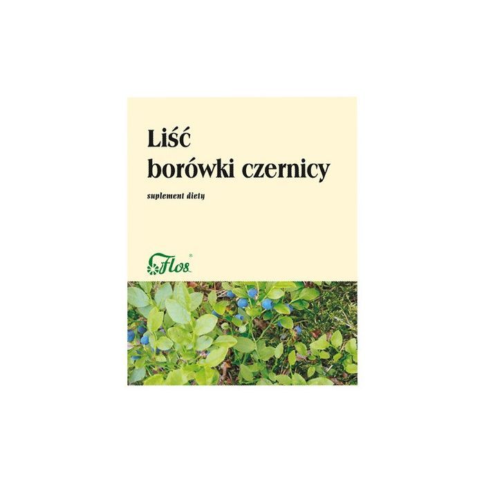 Liść borówki czernicy, zioła do zaparzania, 50 g main product photo