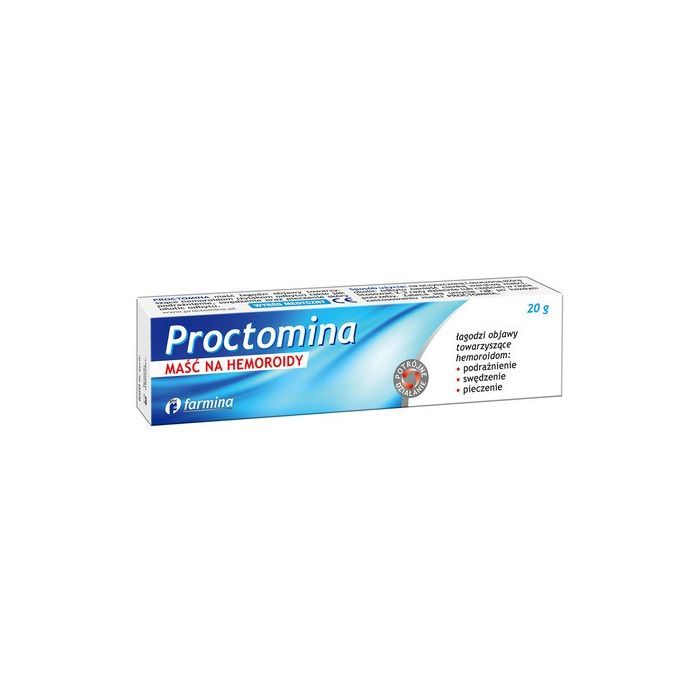 Proctomina, maść na hemoroidy, 20 g main product photo