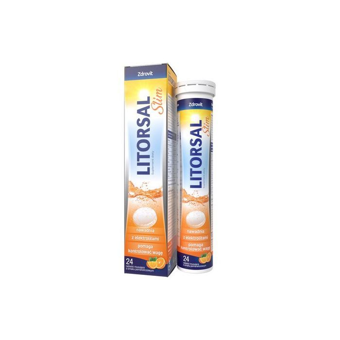 Zdrovit Litorsal Slim, tabletki musujące, 24 szt. main product photo