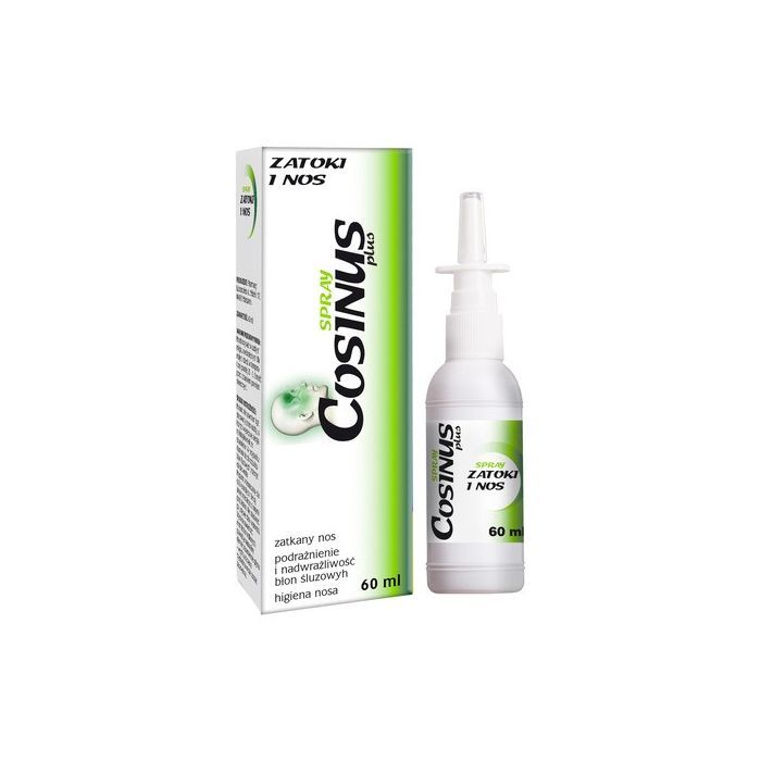 Cosinus Plus, spray zatoki i nos, 60 ml main product photo