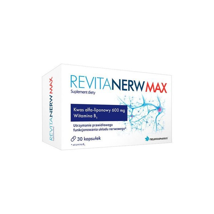 Revitanerw Max, kapsułki twarde, 30 szt. main product photo
