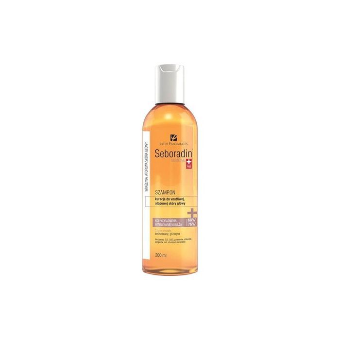 Seboradin Sensitive, szampon do wrażliwej, atopowej skóry głowy, 200 ml main product photo