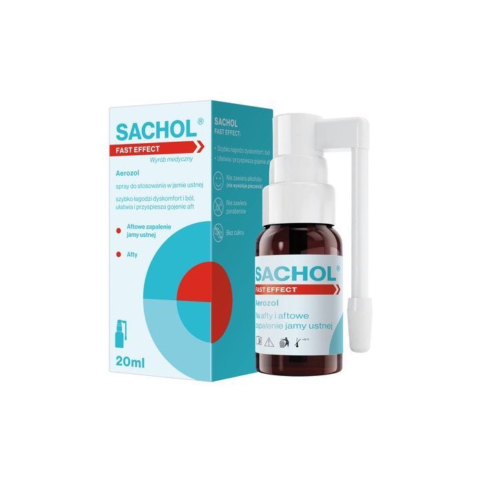Sachol Fast Effect, aerozol, 20 ml main product photo