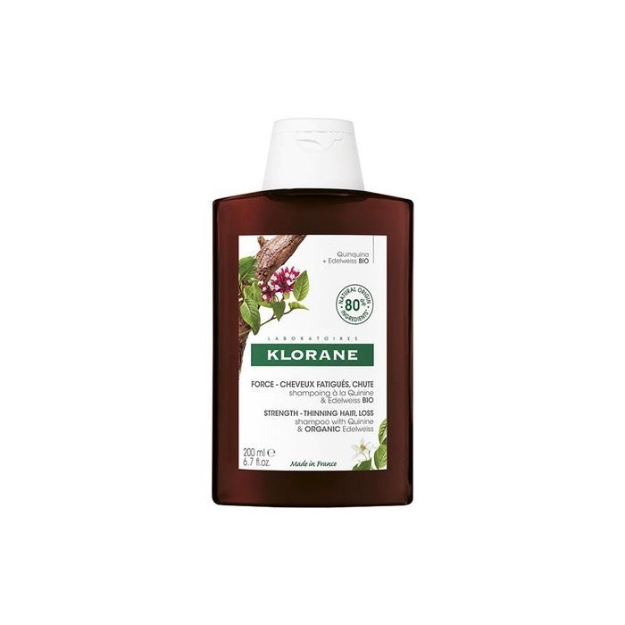 Klorane, szampon z chininą i organiczną szarotką, 200 ml main product photo