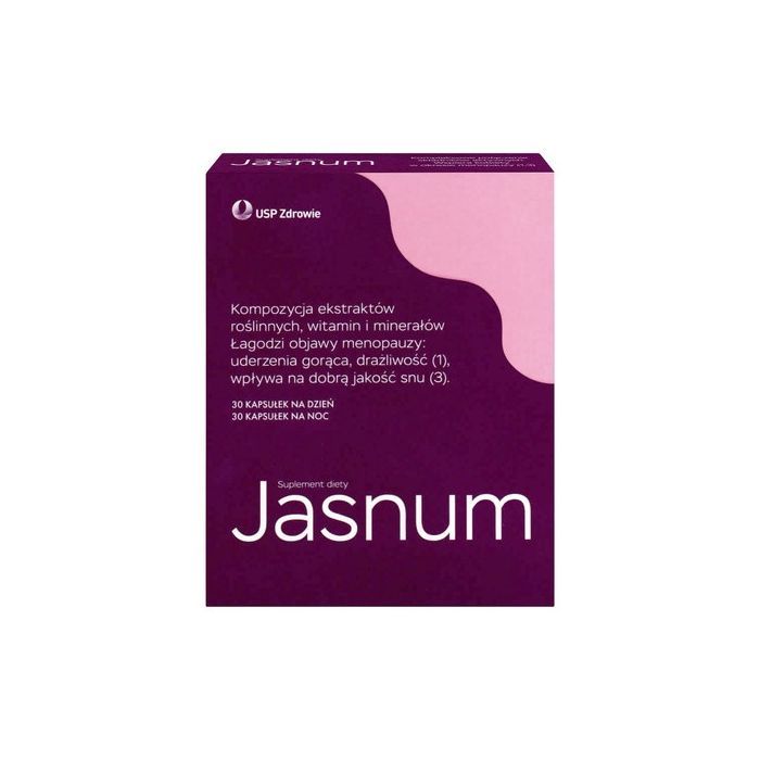 Jasnum, kapsułki, 30 szt. na dzień + 30 szt. na noc main product photo