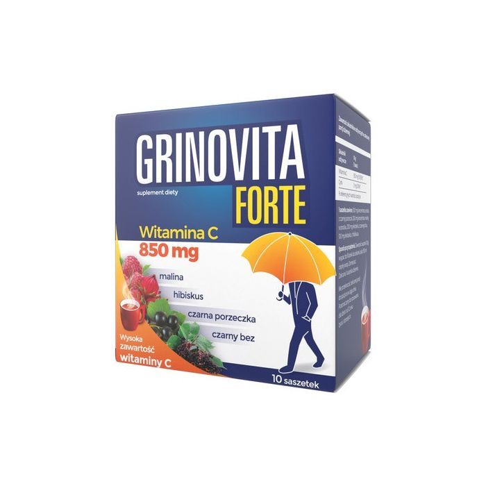 Grinovita Forte, proszek, 10 g, 10 saszetek main product photo