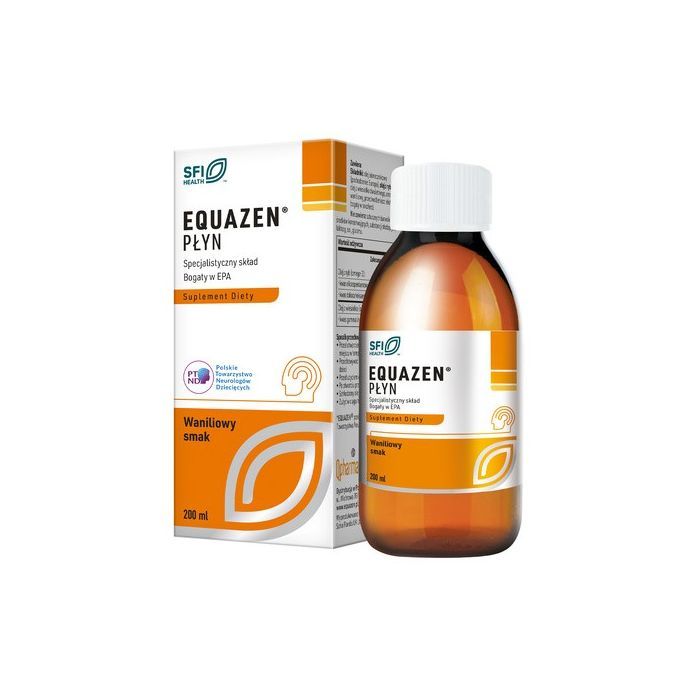 Equazen, płyn, o smaku waniliowym, 200 ml main product photo