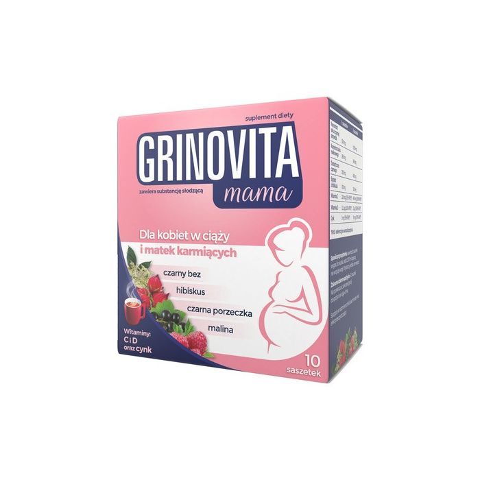 Grinovita mama, proszek, 10 saszetek main product photo
