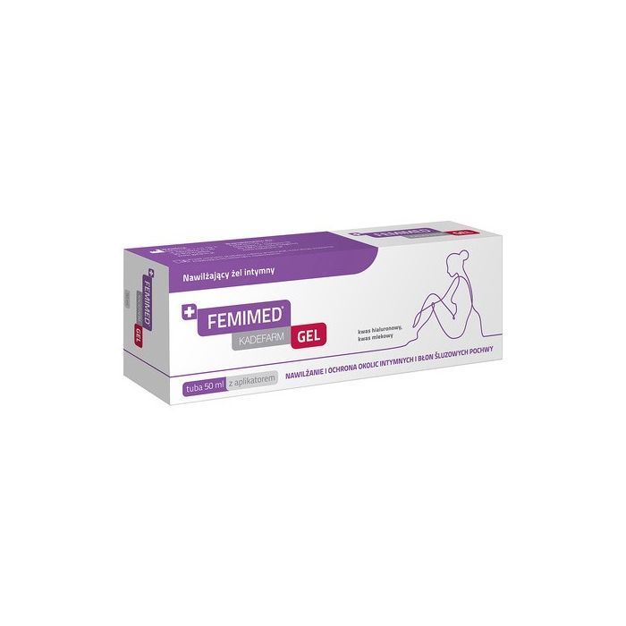 Femimed Gel Kadefarm, żel dopochwowy, nawilżający, tuba + aplikator, 50ml main product photo