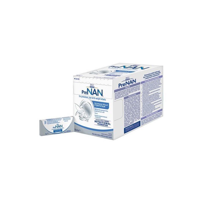 PreNan, wzmacniacz mleka kobiecego, proszek, 72 szt. x 1 g main product photo
