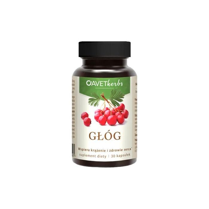 Avet Herbs Głóg, kapsułki, 30 szt. main product photo