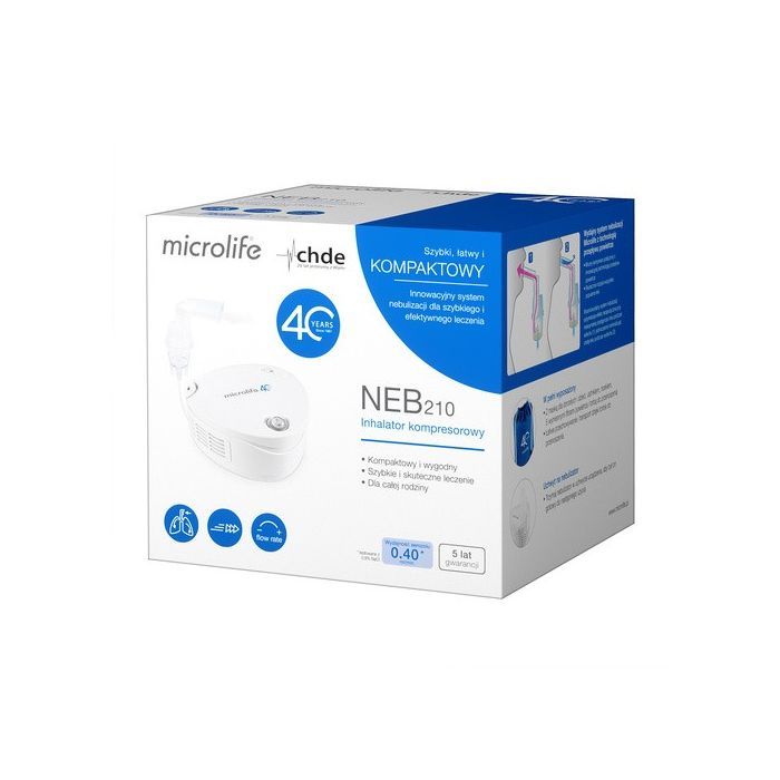 Inhalator Microlife NEB 210, kompresorowy, 1 szt. main product photo