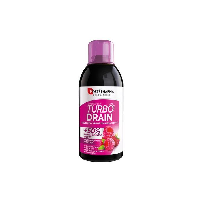 Turbo Drain, płyn, smak malinowy, 500 ml main product photo