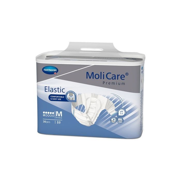 Molicare Premium Elastic 6K, pieluchomajtki, rozmiar M, 30 szt. main product photo