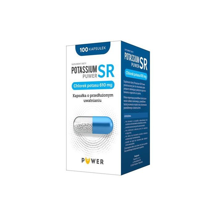 Potassium SR Puwer, kapsułki, 100 szt. main product photo