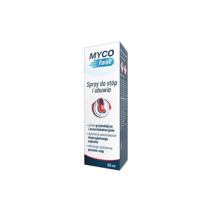 MYCOfast, spray do stóp i obuwia, 150 ml main product photo