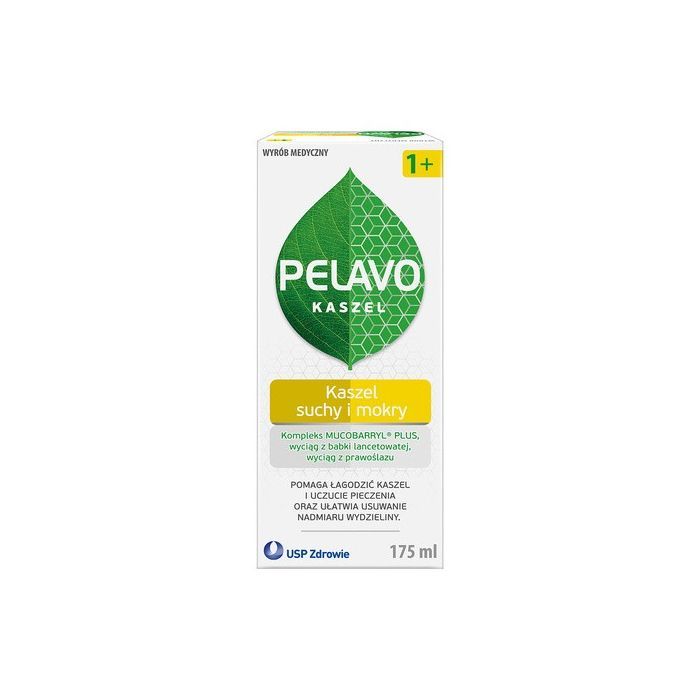 Pelavo Kaszel suchy i mokry, syrop, 175 ml main product photo