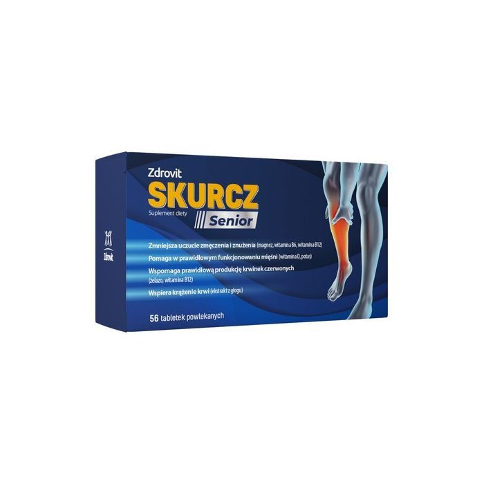 Zdrovit Skurcz Senior, tabletki powlekane, 56 szt. main product photo