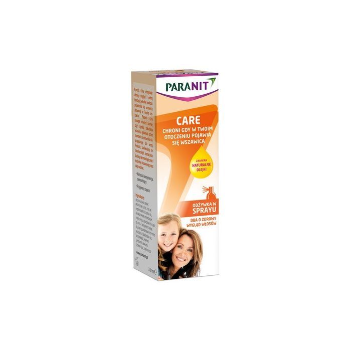 Paranit Care, odżywka w sprayu zmniejszająca ryzyko wszawicy, 100 ml main product photo