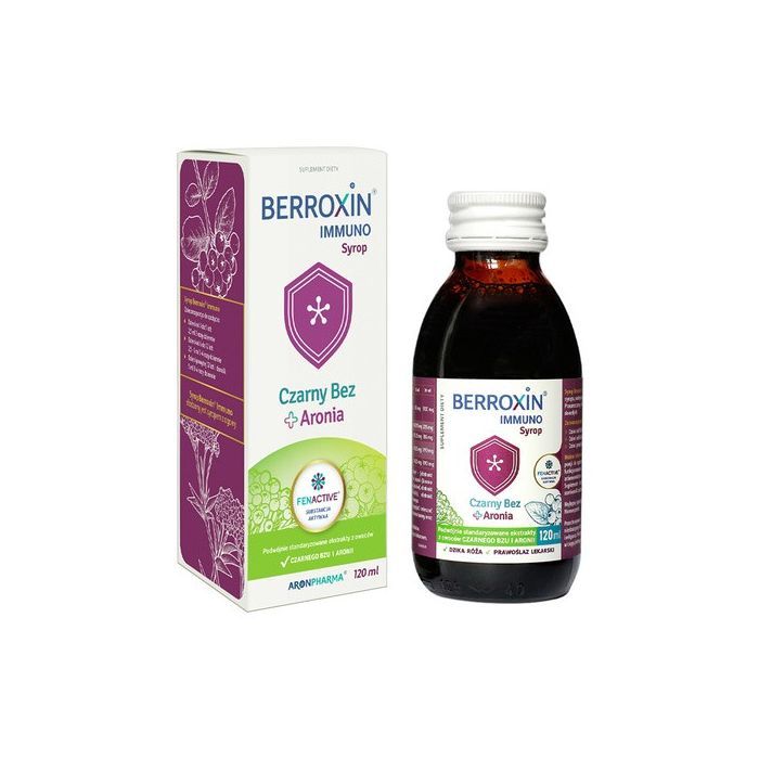 Berroxin Immuno, syrop, 120 ml main product photo