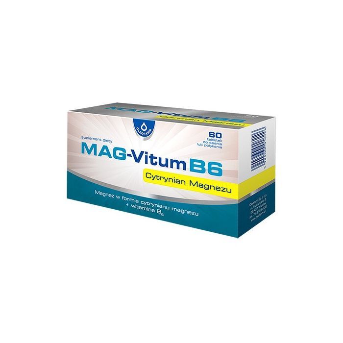 MAG-Vitum B6, tabletki, 60 szt. main product photo
