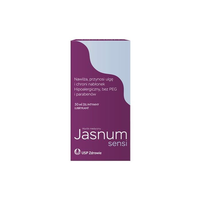 Jasnum Sensi, żel intymny, 50ml main product photo