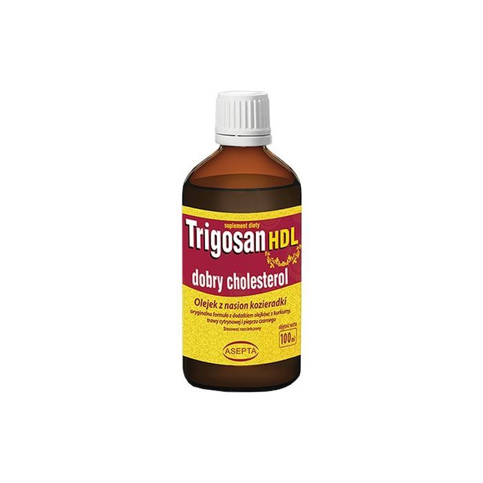 Asepta Trigosan HDL, krople, 100 ml main product photo