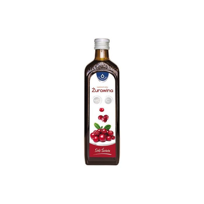 Oleofarm Żurawina z Witaminą C, płyn, 490 ml main product photo