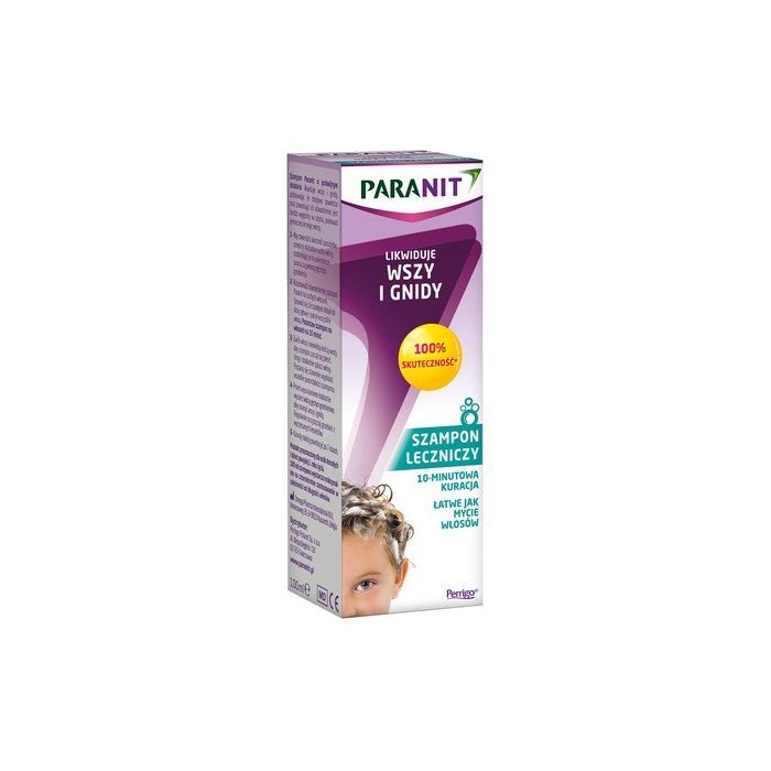 Paranit Szampon leczniczy likwidujący wszy i gnidy, 100 ml main product photo