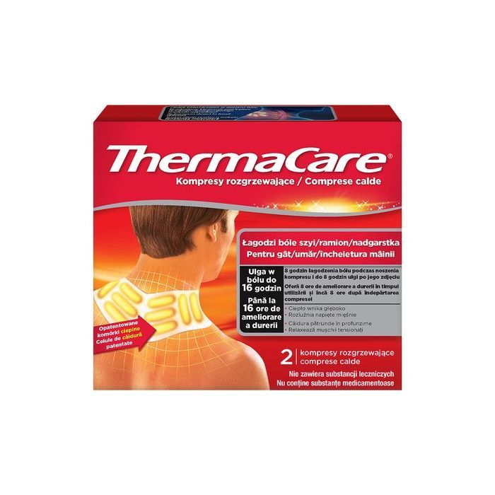 ThermaCare, kompresy rozgrzewające na szyję, ramiona, nadgarstki, 2 szt. main product photo