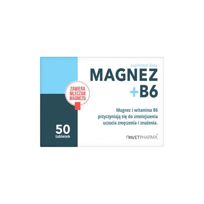 Magnez + B6, tabletki, 50 szt. main product photo