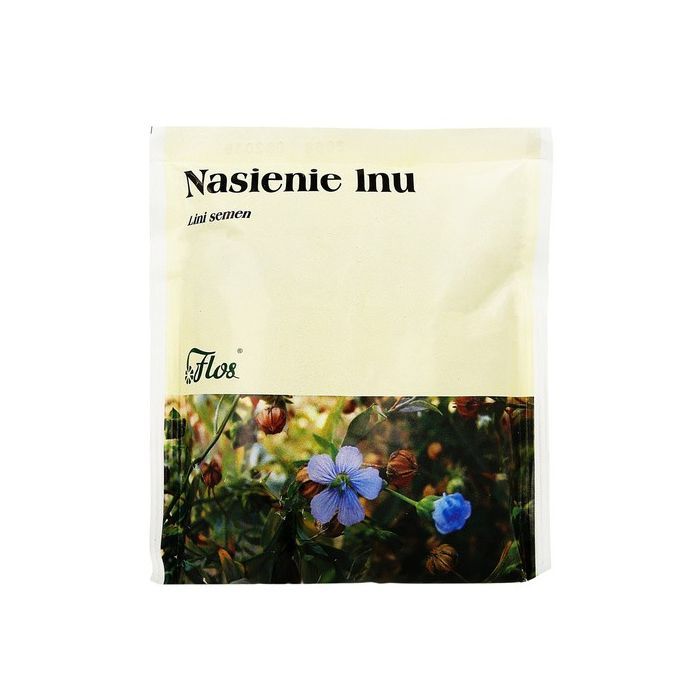Nasiona lnu, zioło pojedyncze, 250 g (Flos) main product photo