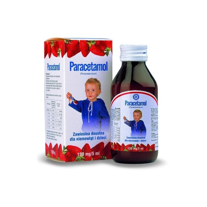 Paracetamol Hasco, 120 mg/5 ml, zawiesina doustna, 150 g main product photo