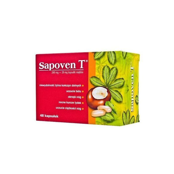Sapoven T, kapsułki miękkie, 48 szt. main product photo