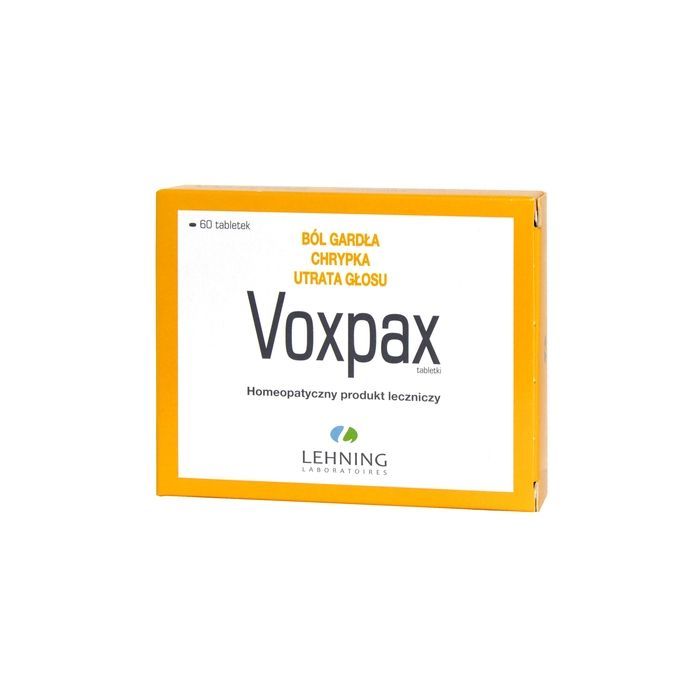 Lehning Voxpax, tabletki, 60 szt. main product photo
