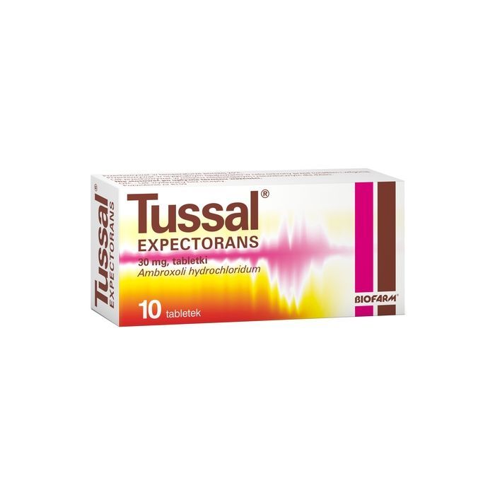 Tussal Expectorans, 30 mg, tabletki, 10 szt. main product photo