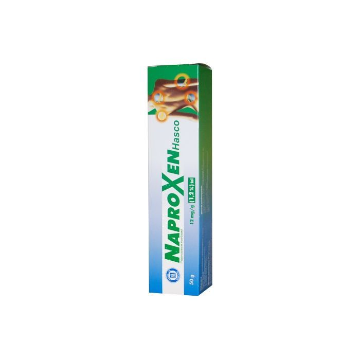 Naproxen Hasco, 12 mg/g, żel, 50 g main product photo