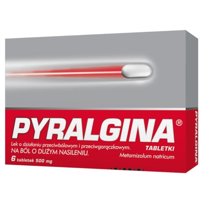 Pyralgina, 500 mg, tabletki, 6 szt. main product photo