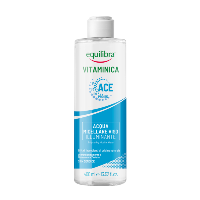 Equilibra Vitaminica, Rozświetlająca woda micelarna, 400ml main product photo