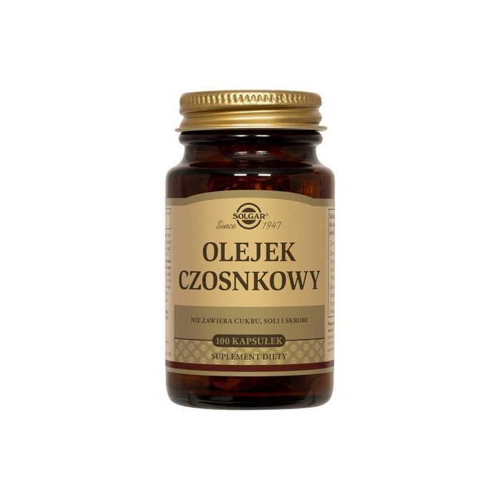 Solgar Olejek czosnkowy, kaps., 100 szt main product photo
