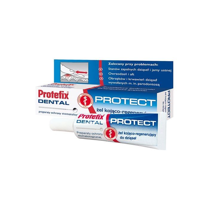 Protefix Dental, żel kojąco-regenerujący do dziąseł, 10 ml main product photo