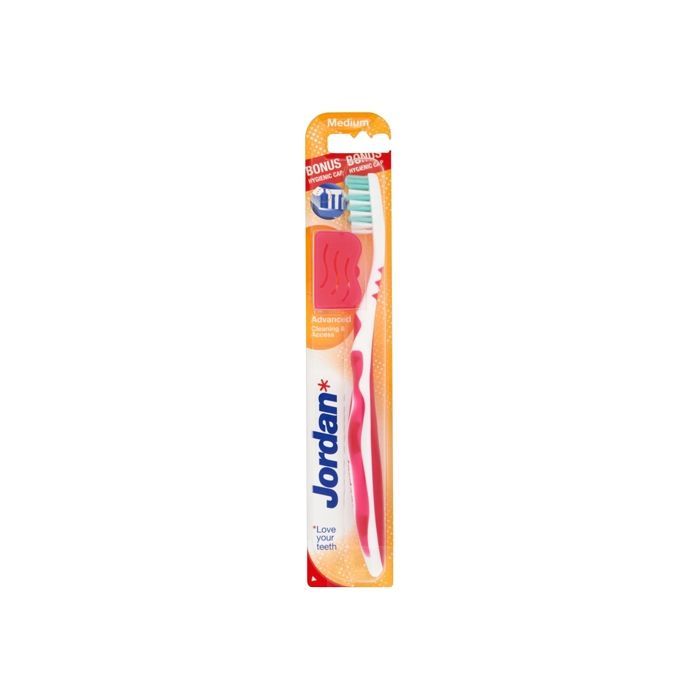 Jordan Advanced, szczoteczka do zębów, średnia (medium), 1 szt. main product photo