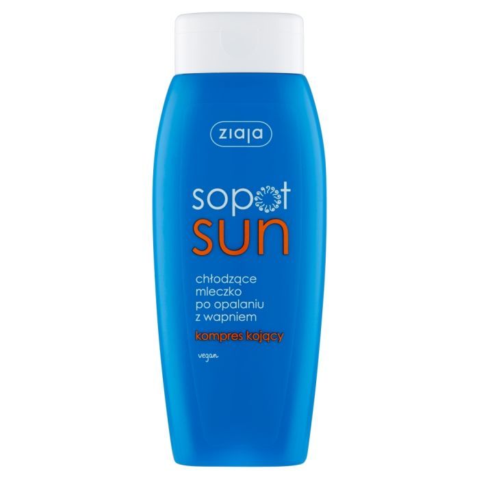 Ziaja Sopot Sun, chłodzące mleczko po opalaniu z wapniem, 200 ml main product photo