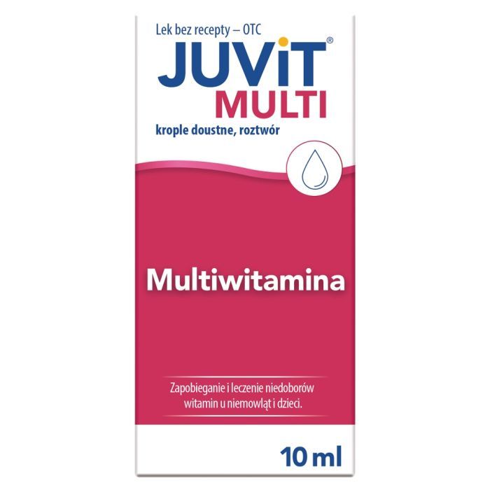 Juvit Multi, krople doustne, 10 ml main product photo